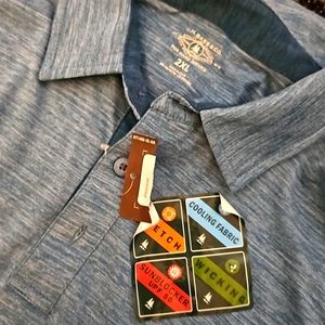 G.H. Bass & Co. Polyester Polo Shirt